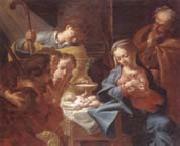 unknow artist The adoration of the shepherds Germany oil painting artist